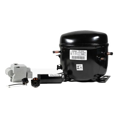 FFU160HAX-SF Compresor reciprocante de 1/2HP y refrigerante R-134a marca Embraco
