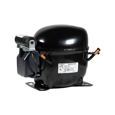 NEK2134GK Compresor reciprocante de 1/2HP y refrigerante R-404a marca Embraco
