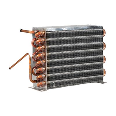 Condensador aletado de 24 tubos de 3/8″ OD para 1/3Hp