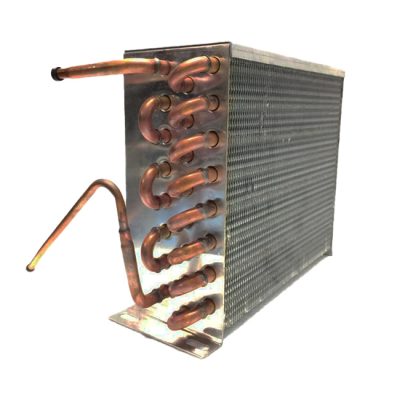 Condensador aletado de 24 tubos de 3/8″ OD para 1/3Hp