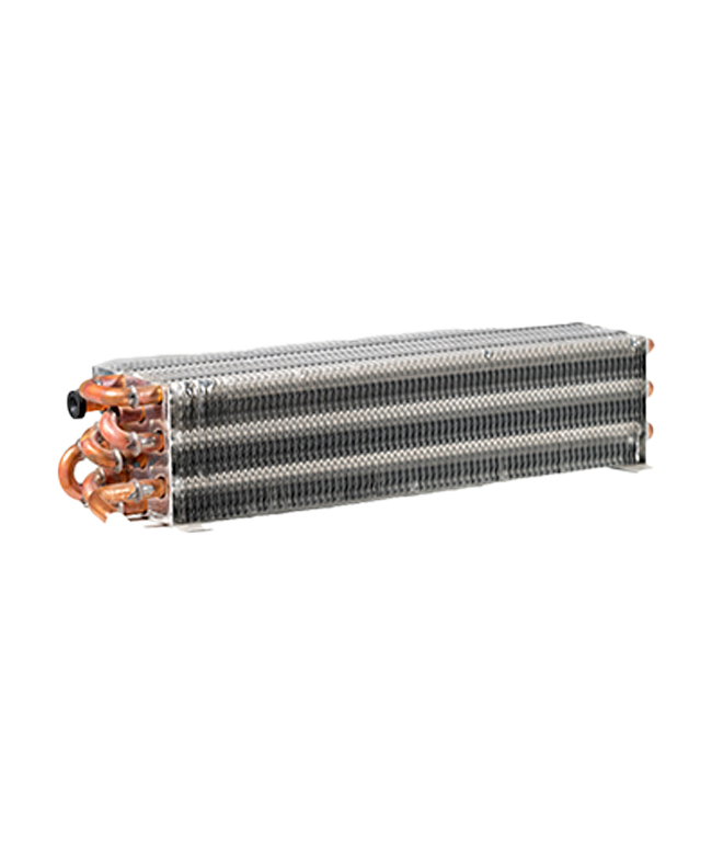 Evaporador aletado de 12 tubos de 3/8″ OD